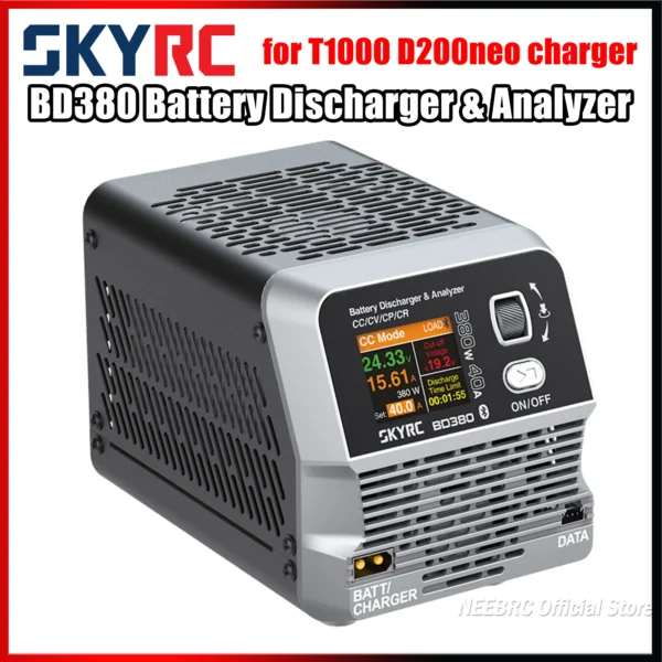 SKYRC BD380 放電器 40A 380W Lipo NiMH LiHV 3-30V スマホ連携 充電器対応