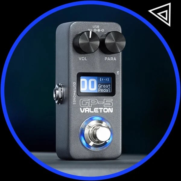 Valeton GP-5 エレキギター統合エフェクトデバイスプロセッサ/NAM&IRローダーは、エンクロージャのサードパーティIRファイルの読み込み。
