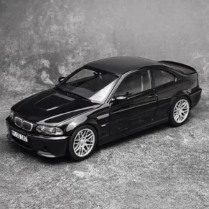 183017: NOREV 1:18 M3 E46 CLS 合金 製 フルオープン シミュレーション車模型 ブラック