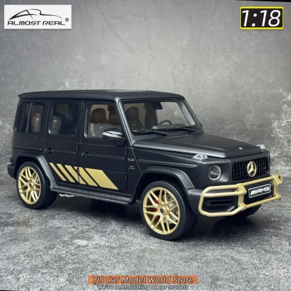 G63 2024 マットブラック 1/18 Almost Real 限定版 - 画像 (2)