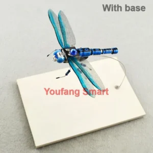 [トンボとベース] STEAM DIY ロボット昆虫科学発明電子動物学校競技会用非はんだ付け DIYキットSTEMロボット動物