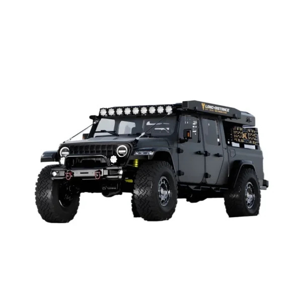 Rlaarlo Crobol JK07 Pro 1/7 RC オフロード デフロック付 電動クライミングカー - 画像 (5)