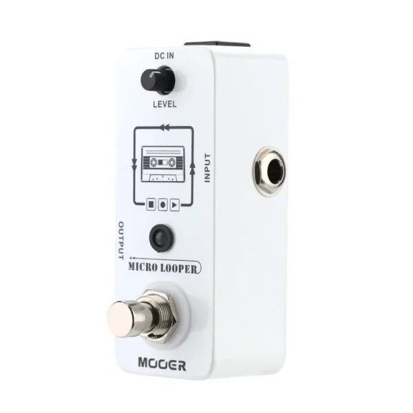 MOOER MLP1 マイクロルーパーペダル 30分ループレコーダー ニューラルタイムコンプレッション搭載 ポケットサイズループ ライブパフォーマンス - 画像 (3)