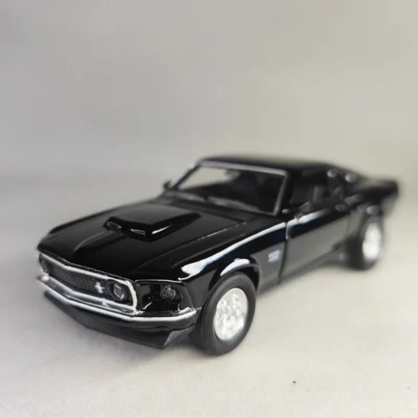 1/36 フォード マスタング 1969 ダイキャスト 模型 ボス429 WELLY ミニカー 子供 ギフト 車 おもちゃ - 画像 (3)