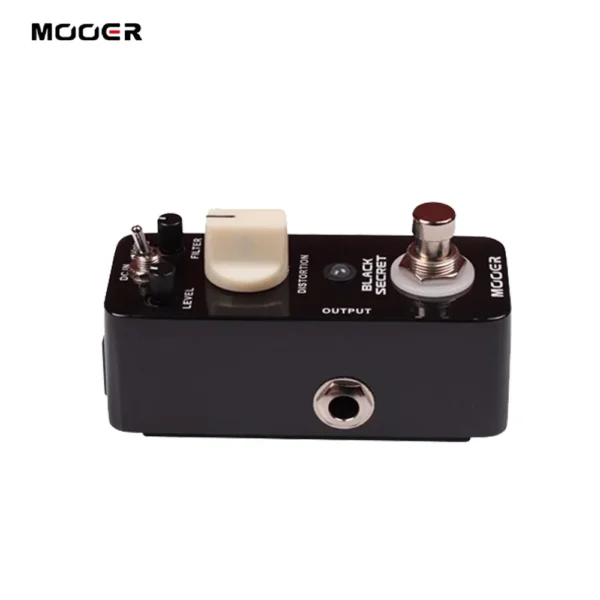 Mooer Black Secret ディストーション エレクトリックギターエフェクトペダル 2つの動作モード トゥルーバイパス ミニペダル Proco Rat Effect のコピー - 画像 (4)