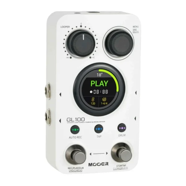 MOOER GL100 ギター ルーパー ドラムマシン 100プリセット - 画像 (3)