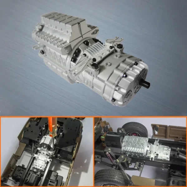 タミヤRCトラック 無段変速ギア スカニアMANベンツボルボ