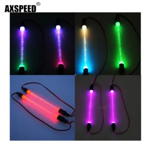 AXSPEED RCカー LEDライト カラフル 装飾パーツ ドリフト バギー クローラー