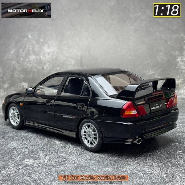 MOTORHELIX 1/18 ランエボIV 合金モデルカー 静的コレクション - 画像 (2)