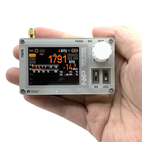 TEF6686 FM/LW/MW/SW フルバンド LCDディスプレイ付き ポータブル 充電式 高齢者向けギフト