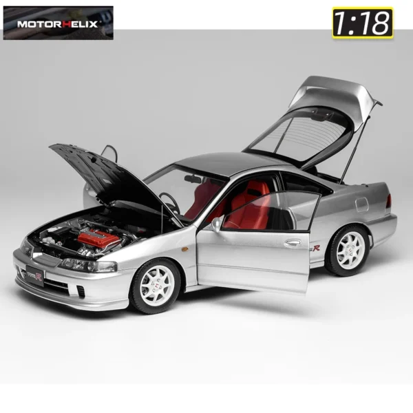 インテグラ タイプR DC2 前期 1/18 ダイキャスト 車模型 MOTORHELIX - 画像 (6)