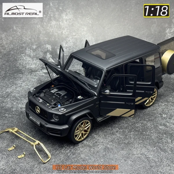 G63 2024 マットブラック 1/18 Almost Real 限定版 - 画像 (6)