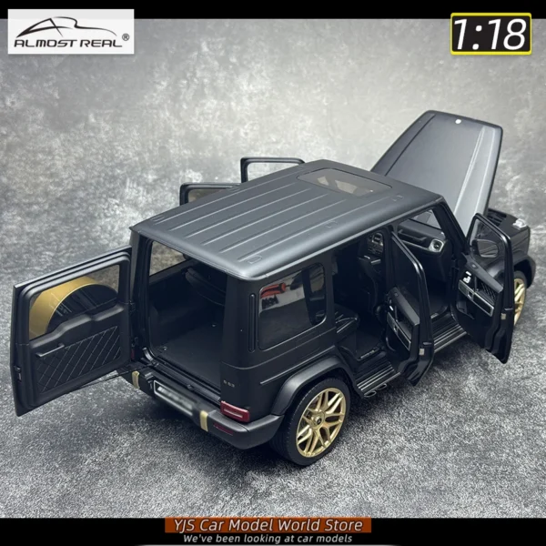 G63 2024 マットブラック 1/18 Almost Real 限定版 - 画像 (3)