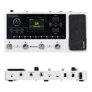 MOOER マルチエフェクトギターペダル GE150 Pro ギターアンプモデリング 4つのフットスイッチ付き IRローダー ギターアクセサリー