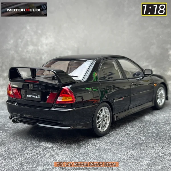 MOTORHELIX 1/18 ランエボIV 合金モデルカー 静的コレクション - 画像 (4)