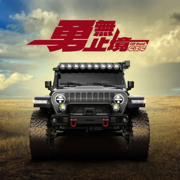 Rlaarlo Crobol JK07 Pro 1/7 RC オフロード デフロック付 電動クライミングカー - 画像 (2)