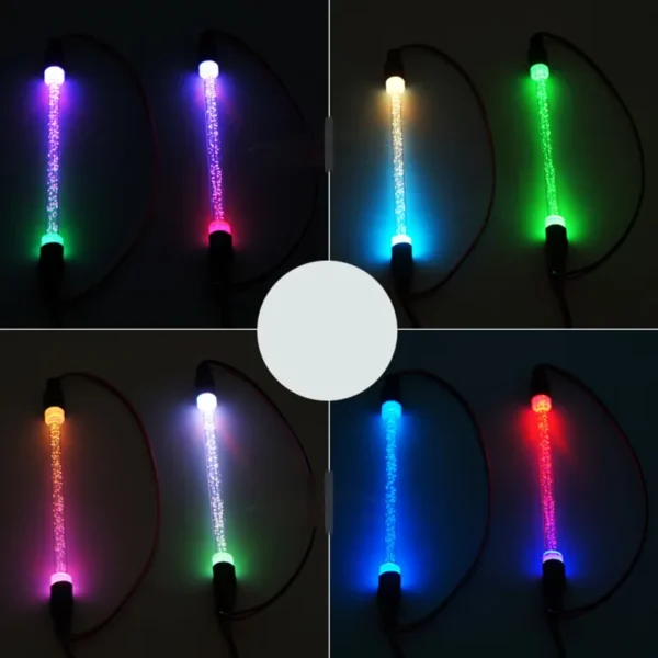 AXSPEED RCカー LEDライト カラフル 装飾パーツ ドリフト バギー クローラー - 画像 (3)