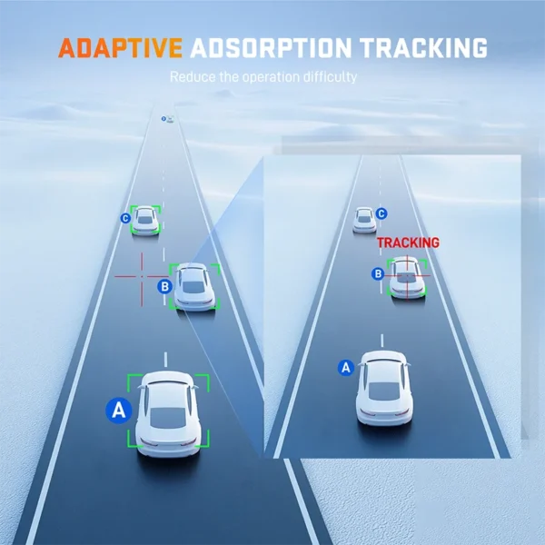 AI搭載FPVカメラ 追跡ロック ドローン空撮 VisionCude S - 画像 (4)