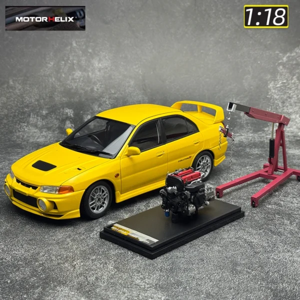 Motorhelix 1/18 ランエボIV FL5シビックR 車模型 コレクション