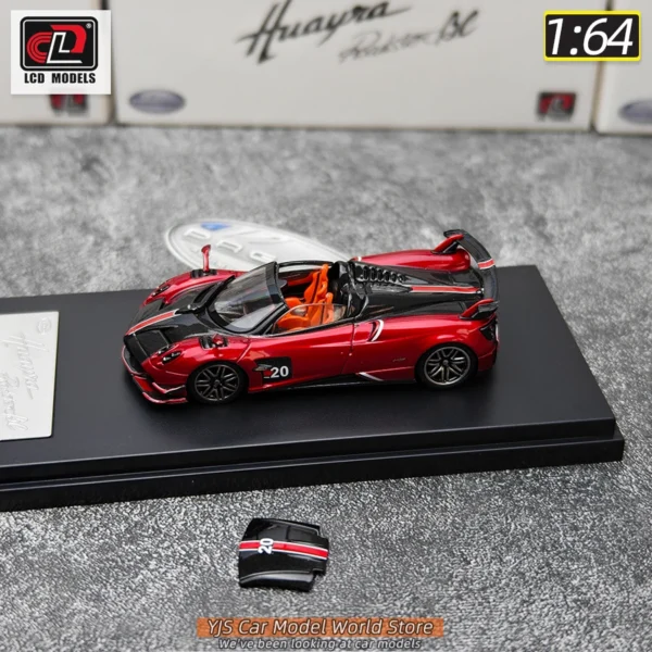 LCD CLD 1/64 パガーニ ウアイラBC ダイキャスト模型 - 画像 (3)