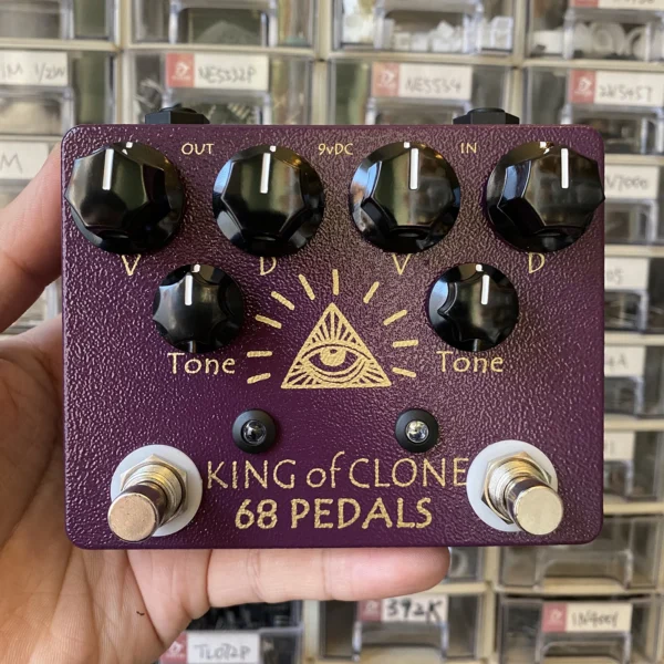 68pedals King of Tone系オーバードライブ ハンドメイドエフェクター - 画像 (6)