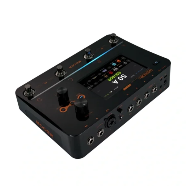MOOER GS1000 Li ギターマルチエフェクトプロセッサー アンププロファイリング デュアルエフェクトチェーン XLRマイク入力 タッチスクリーン付き - 画像 (3)