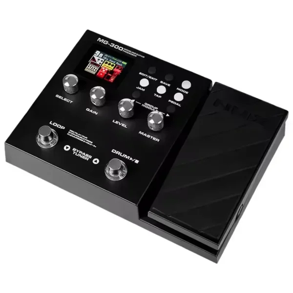 NUX MG-300 ギタープロセッサー モデリング マルチエフェクト ペダル エレキギター コンパクト