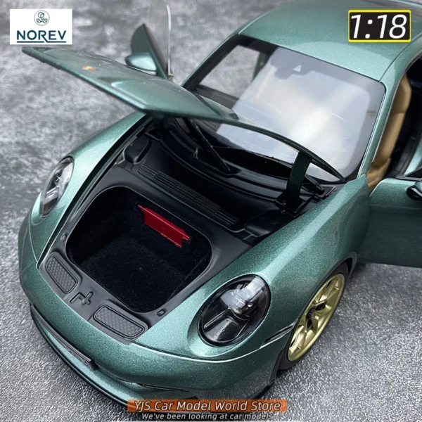NOREV 911 GT3 992 2021 グリーン 1/18 ミニカー - 画像 (3)