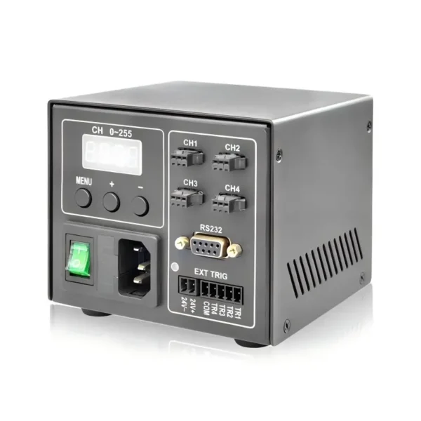 N02C-120W 4ch LEDコントローラ 検査システム用 高精度調光