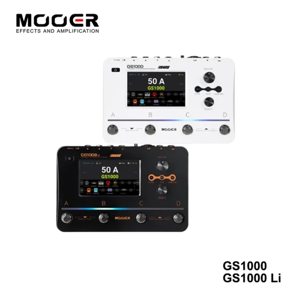 MOOER GS1000 Li ギター マルチエフェクター アンププロファイリング タッチスクリーン XLR入力