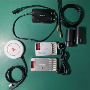 [ブルー] VK V9 V9-AG FMU シングル ダブル GPS フライトコントローラー 地形前方障害物レーダー FC 農業用農薬散布ドローン UAV 用