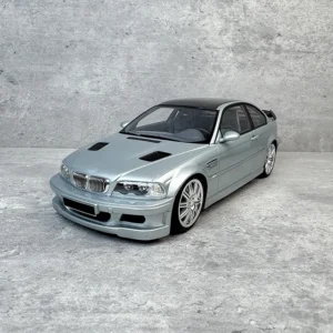 OTTO 1:18 E46 M3 GTR シルバー レジン車模型 OT1128