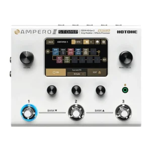 Hotone Ampero II ギターベースアンプモデリング IRキャビネットシミュレーション マルチエフェクトペダル MIDI I/O ステレオ OTG USB オーディオインターフェース