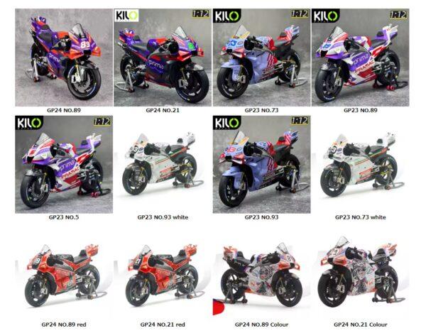 KILOワークス 1/12 プリマプラマックGP23 GP24 バイクモデル ホリデーギフト - 画像 (6)