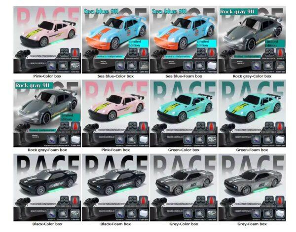 2025年最新RCカー ドリフトGT911 フルサイズ アクセル四駆 男の子 - 画像 (5)