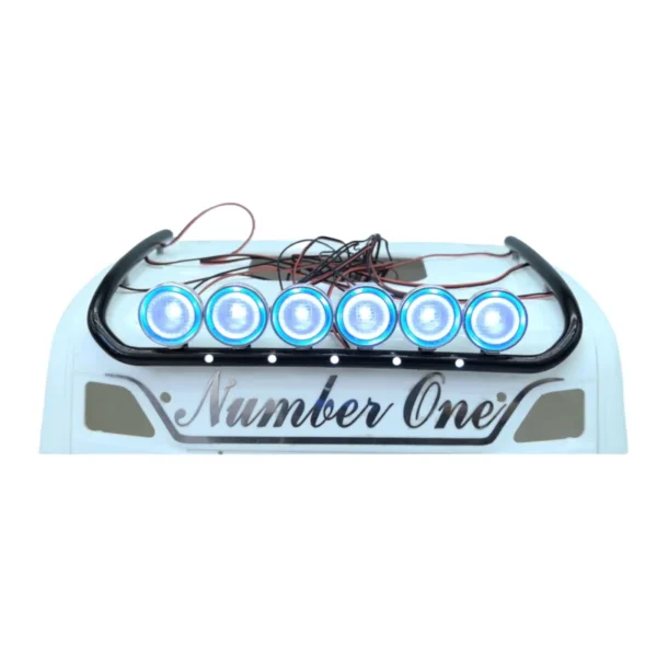 타미야 1/14 RC 트럭 스카니아 770s 56371 볼보 56360 1/14 RC 트랙터 트레일러 DIY 부품용 LED 돔 라이트 램프 - 이미지 3