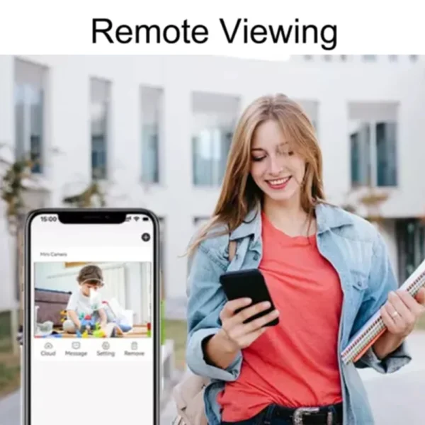 DIY HD 1080P WiFi 미니 카메라 휴대용 비디오 레코더 마이크로 캠코더 P2P 무선 웹캠 루프 녹화 지원 원격 보기 - 이미지 2