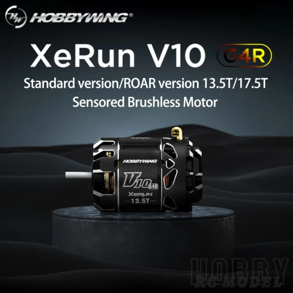 HOBBYWING XeRun V10 G4R 13.5T 센서리스 브러시리스 모터 드리프트 RC 자동차