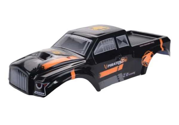 ZD 레이싱 1/8 Rc 자동차 액세서리 8485 8486 8469 08427V3 MT8 자동차 PVC 바디 쉘 옐로우 그레이 하우징 부품 - 이미지 2