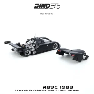 INNO64 1:64 R89C 1988 LE MANS 블랙 #IN64 R89C LMT1988 다이캐스트 모델 자동차