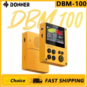 DONNER 電子メトロノーム 楽器用 ギター ピアノ 古筝 ドラム