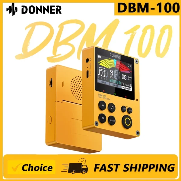 DONNER 電子メトロノーム 楽器用 ギター ピアノ 古筝 ドラム
