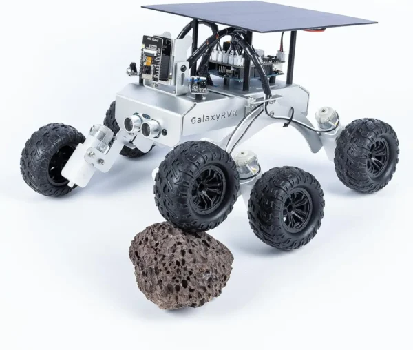 SunFounder GalaxyRVR Mars Rover Kit 스마트 비디오 로봇 자동차 키트 (Arduino Uno R3 호환ESP32 CAM 배터리 포함)