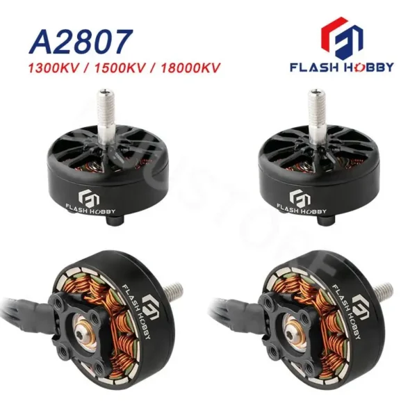 FLASHHOBBY 2807 브러시리스 모터 4개 FPV 드론 7인치 장거리 LR7