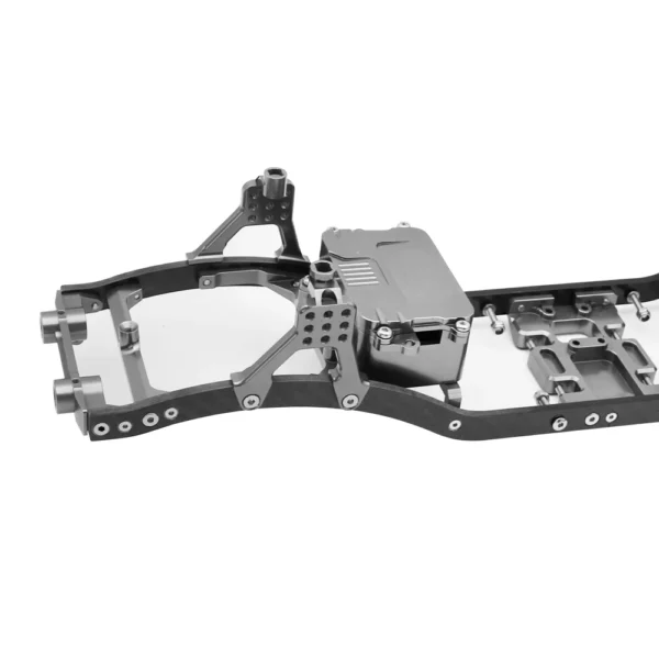 1/10 RC 크롤러 카본 파이버 거더 4MM CNC 금속 자동차 섀시 프레임 바디 키트 부품 (Axial SCX10 II Rock Off Road 트럭용) - 이미지 5