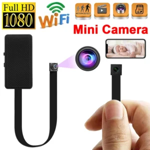 DIY HD 1080P WiFi 미니 카메라 휴대용 비디오 레코더 마이크로 캠코더 P2P 무선 웹캠 루프 녹화 지원 원격 보기