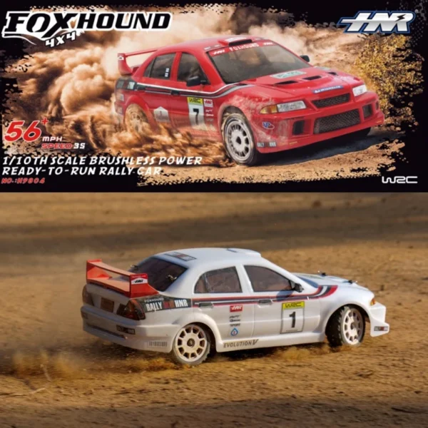 HNR H9804 랠리카 브러시리스 90km/h 폭스하운드 RTR - 이미지 2
