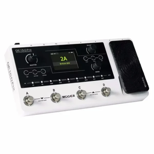 MOOER GE150 Pro ギター マルチエフェクター アンプモデリング IR ローダー 9時間駆動 - 画像 (2)