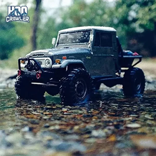 HooCrawler 1/10 1965 Toyota FJ40 트럭 캡 PC 투명 바디 (RC 크롤러 Axial SCX10 TRX4 YIKONG 4102 RGT 86100 Redcat GEN8용) - 이미지 6
