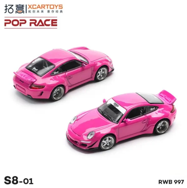 POPRACE 1:64 신제품 GT R S19 09 S28 S26 합금 모델 자동차 경주용 자동차 다이캐스트 소년 컬렉션 장난감 - 이미지 5